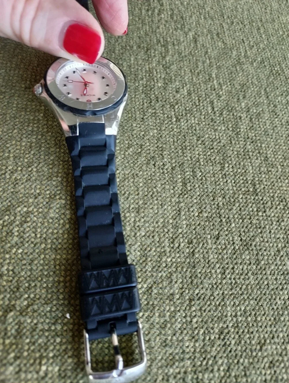 Michele watch silver